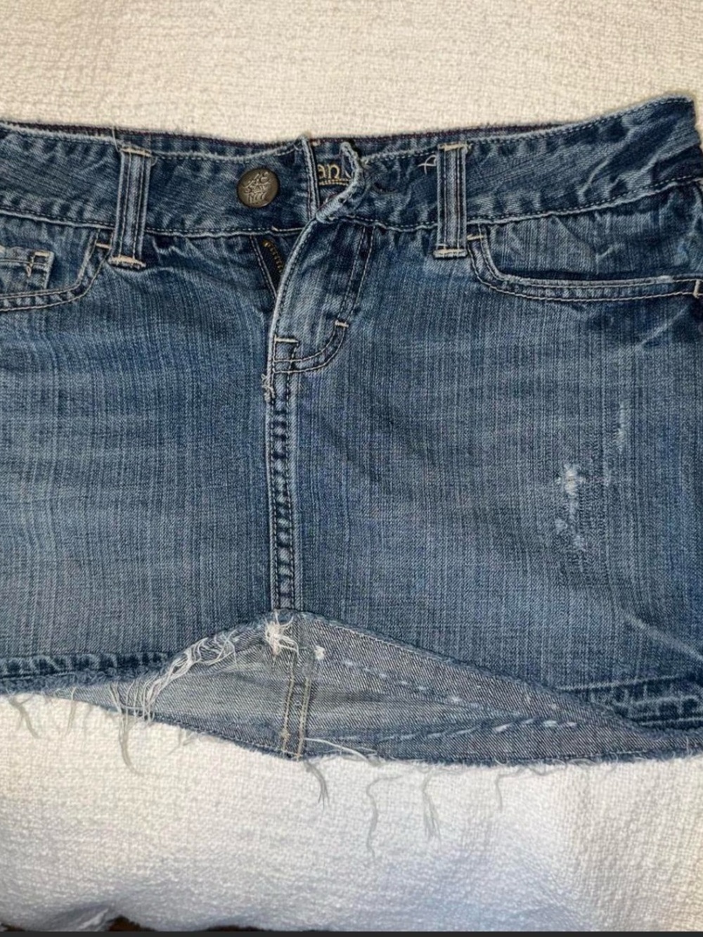 Vintage AE Denim Mini Skirt